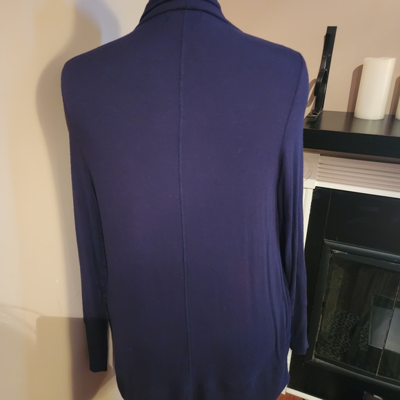 Women's Purple Cardigan - Picture 2 of 3
